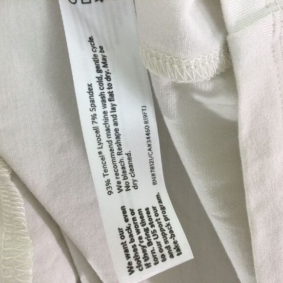 Eileen Fisher Tencel Lyocell Open Front Long Stretch Knit Cardigan In Bone Small - Picture 13 of 14